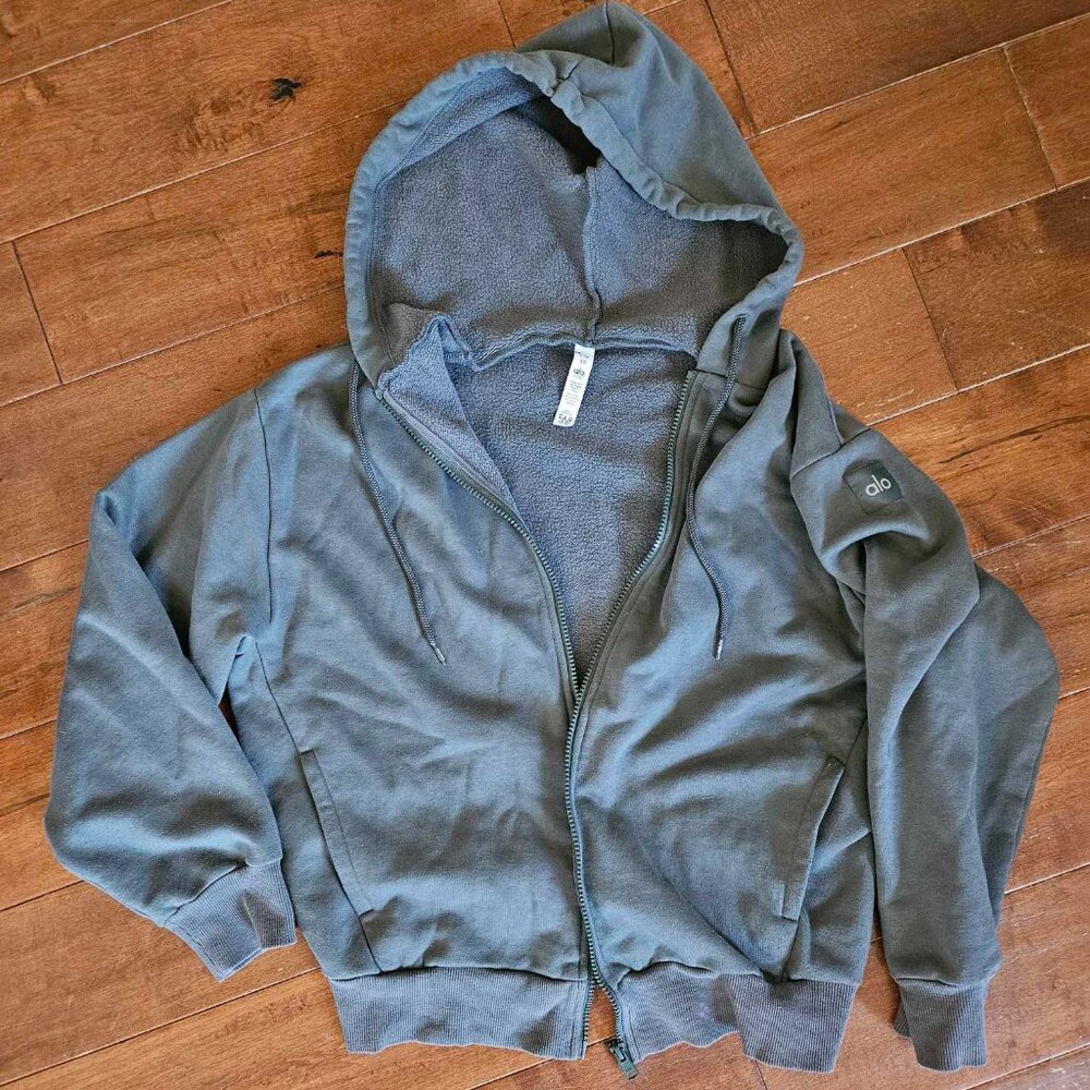 alo zip up hoodie alo jacket